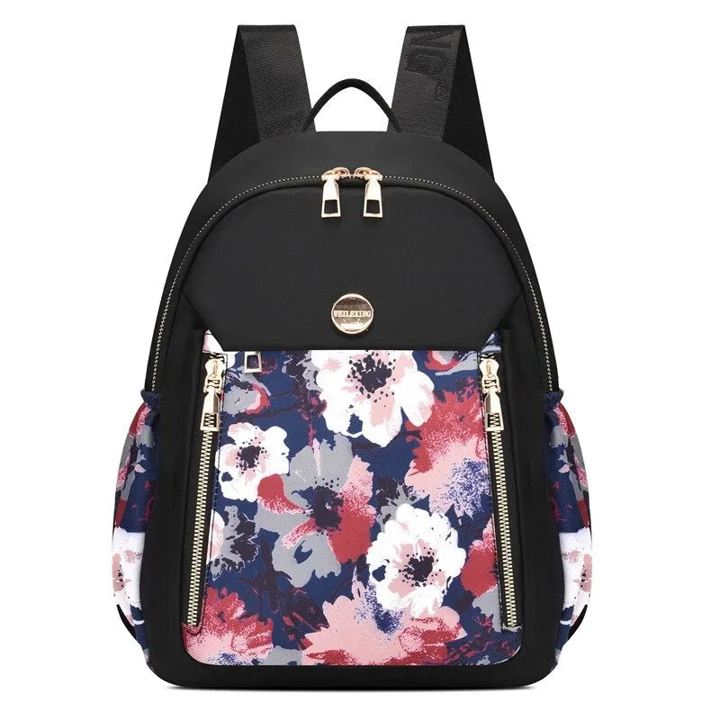 Multiple Print Waterproof Backpacks For Women