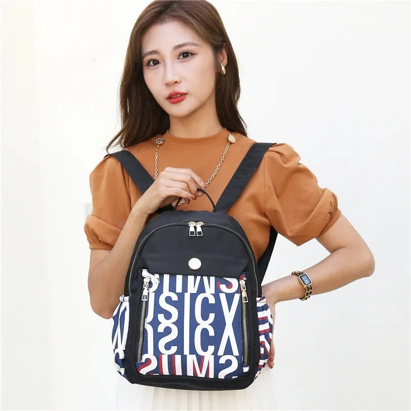 Multiple Print Waterproof Backpacks For Women