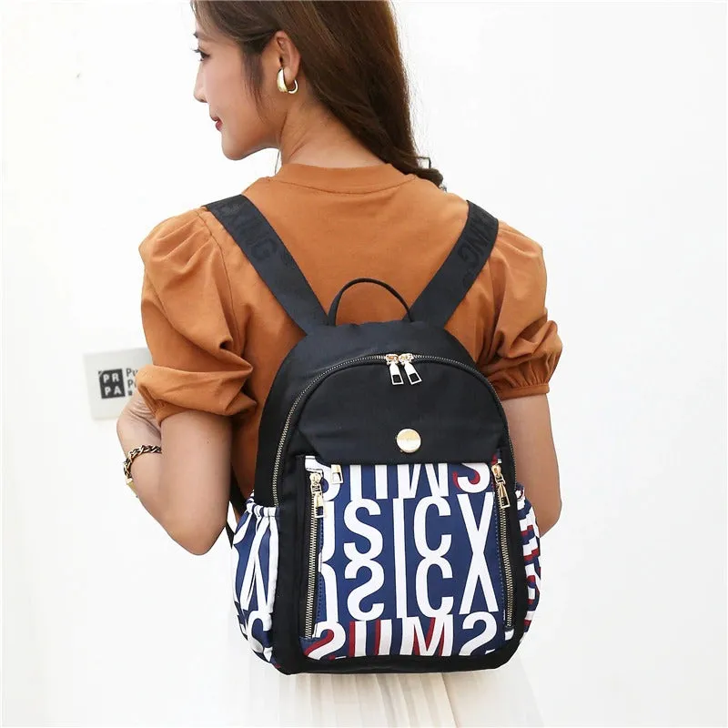 Multiple Print Waterproof Backpacks For Women