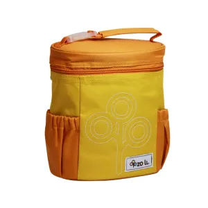 NOM NOM Insulated Lunch Bag- Orange