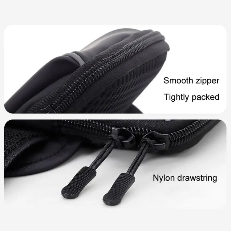 Outdoor Running Cell Phone Arm Bag Unisex Waterproof Mobile Phone Pouch(Black)