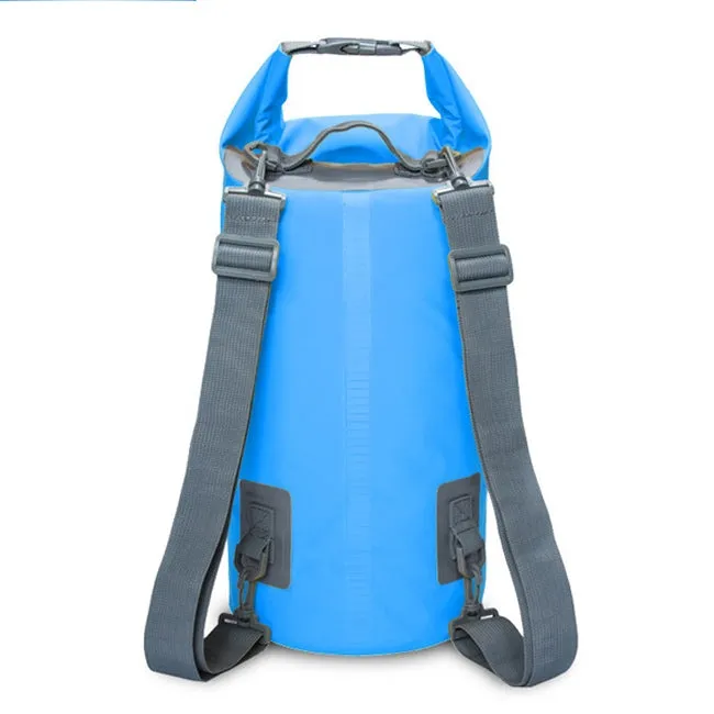 Outdoor Waterproof Dry Dual Shoulder Strap Bag Dry Sack, Capacity: 10L (Blue)