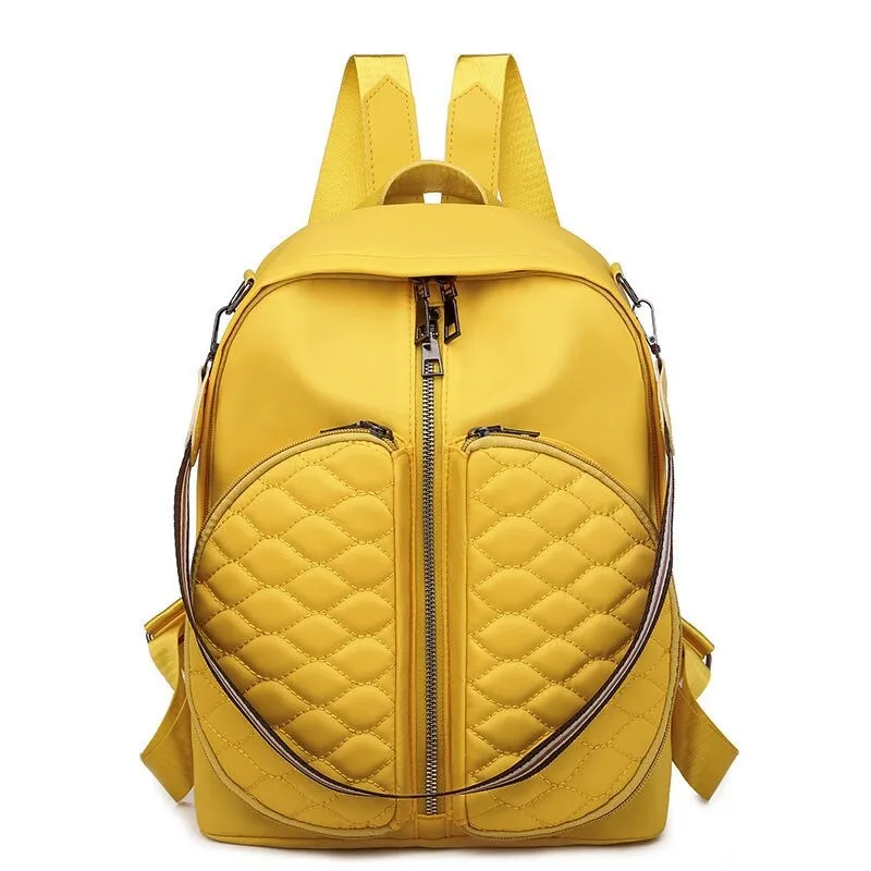 Oxford Soild Color Female Backpacks