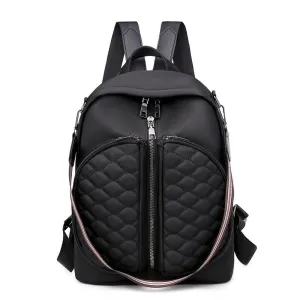 Oxford Soild Color Female Backpacks