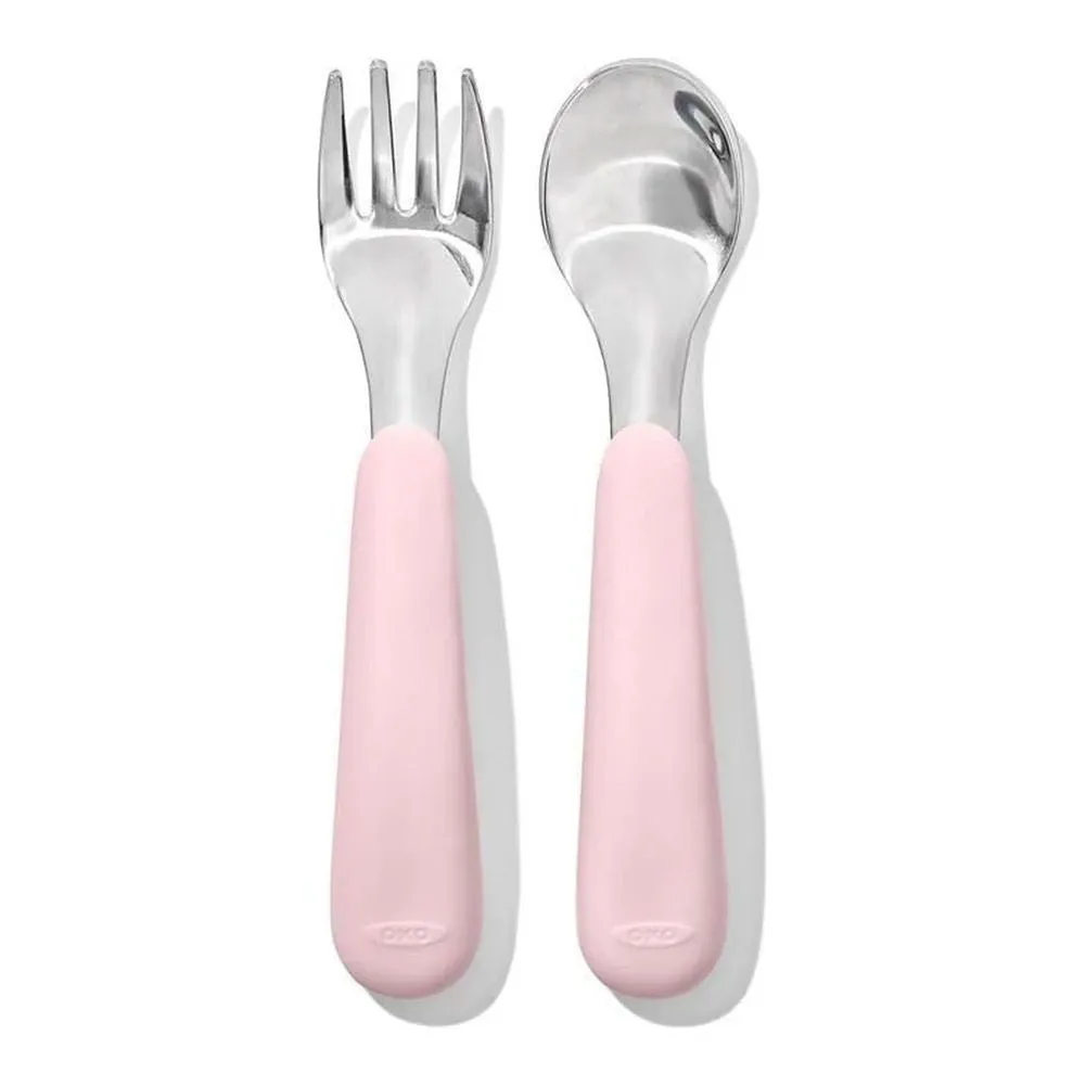 OXO Tot On-the-Go Fork and Spoon Set