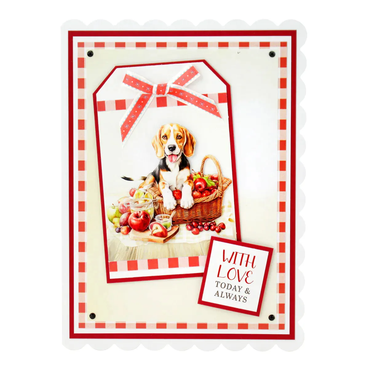 Picnic Pups Die Cut Topper & Decoupage Collection