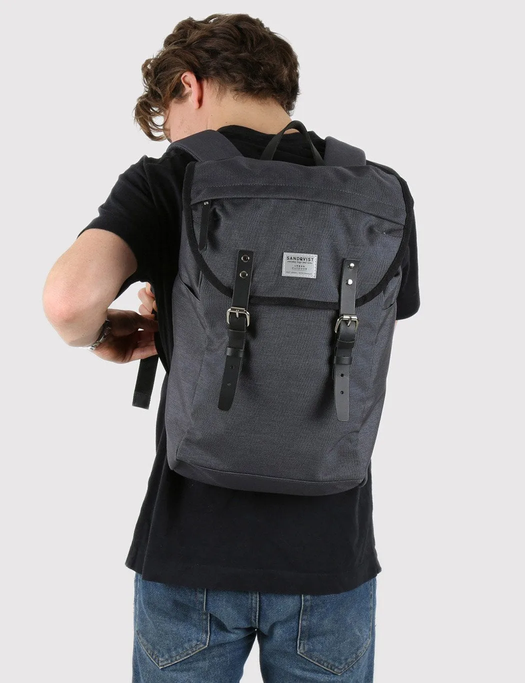 Sandqvist Hans Backpack (Cordura) - Dark Grey