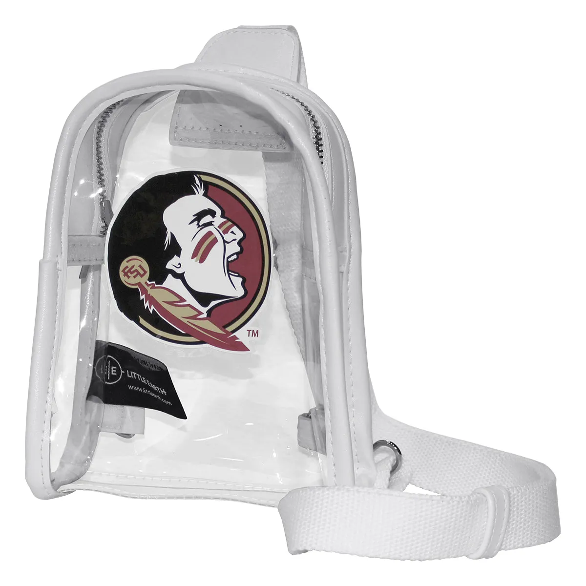 Seminole Logo Clear Mini Sling Bag