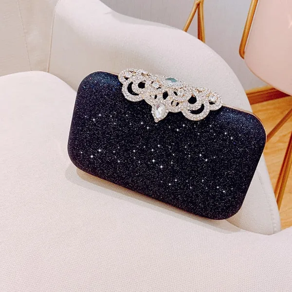 Sequined Scrub Clutch