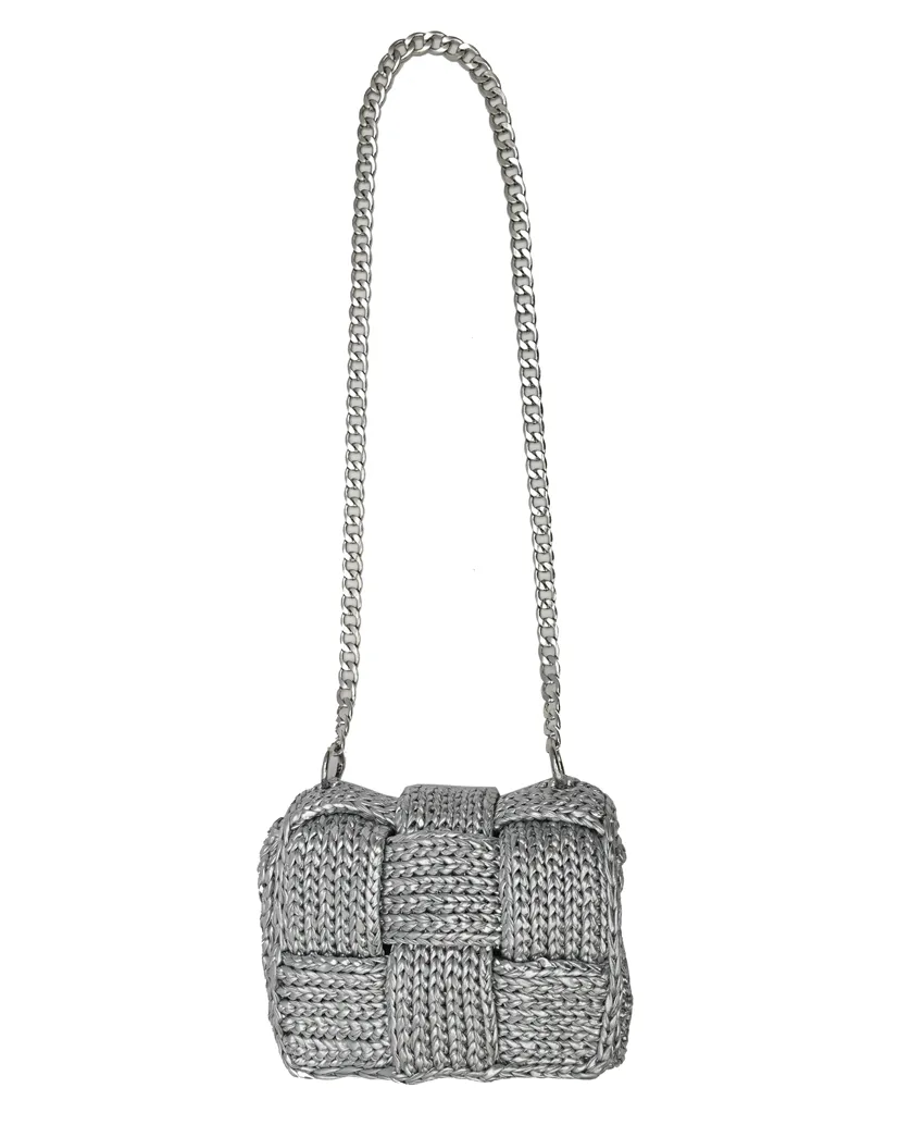 Silver Damien Bag