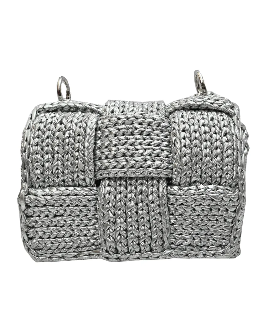 Silver Damien Bag