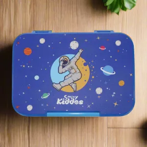 Smily Kiddos Bento lunch box-Space Theme Blue