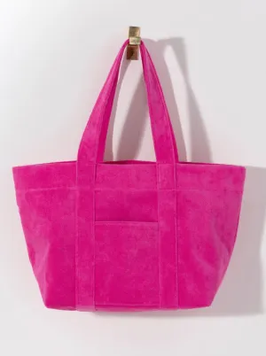 Sol Terry Tote - Fuchsia