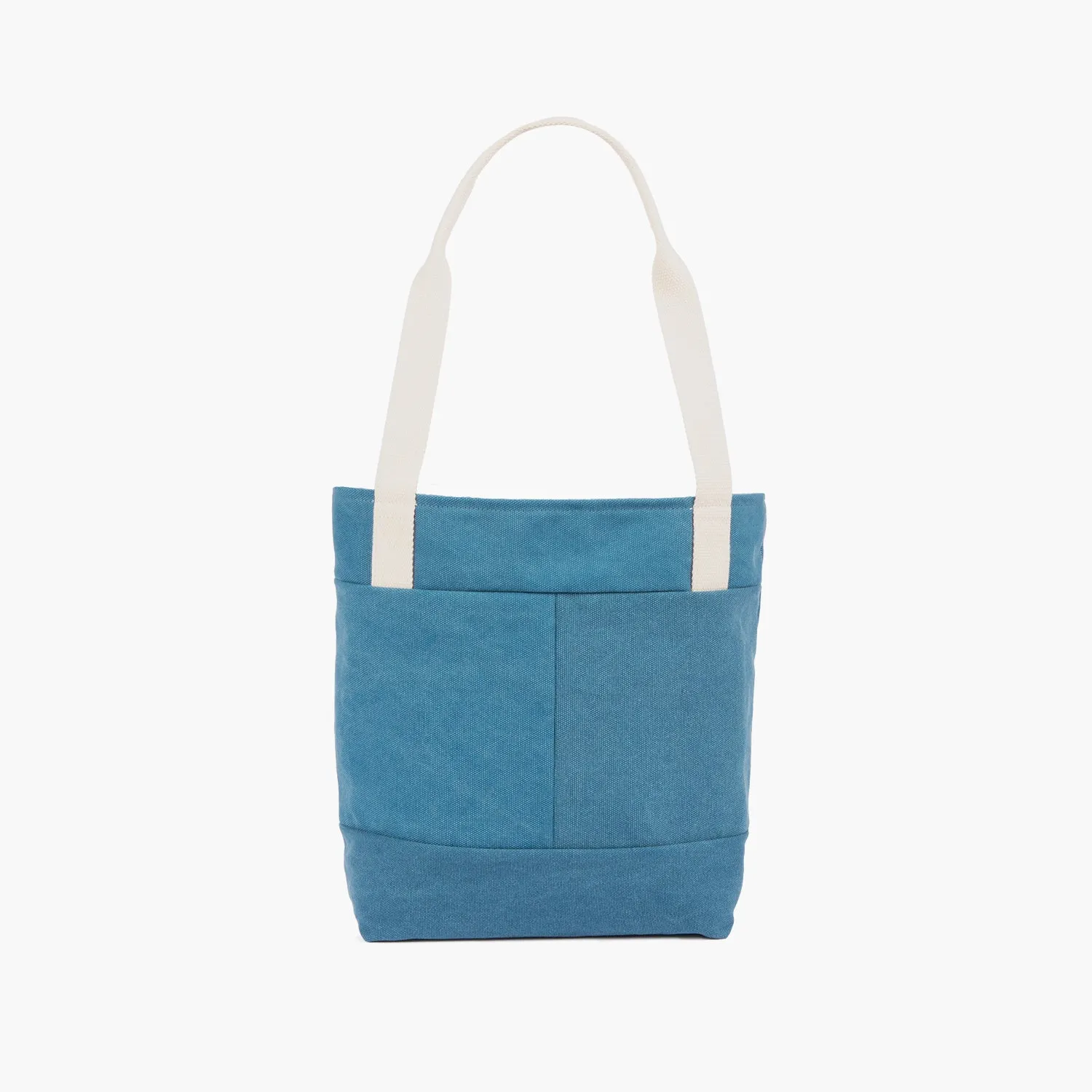 Springwood Upcycled Canvas Tote - Teal / Grey