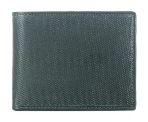 THE CLOWNFISH RFID Protected Genuine Leather Bi-Fold Wallet for Men with Multiple Card Slots & Coin Pocket (Green)