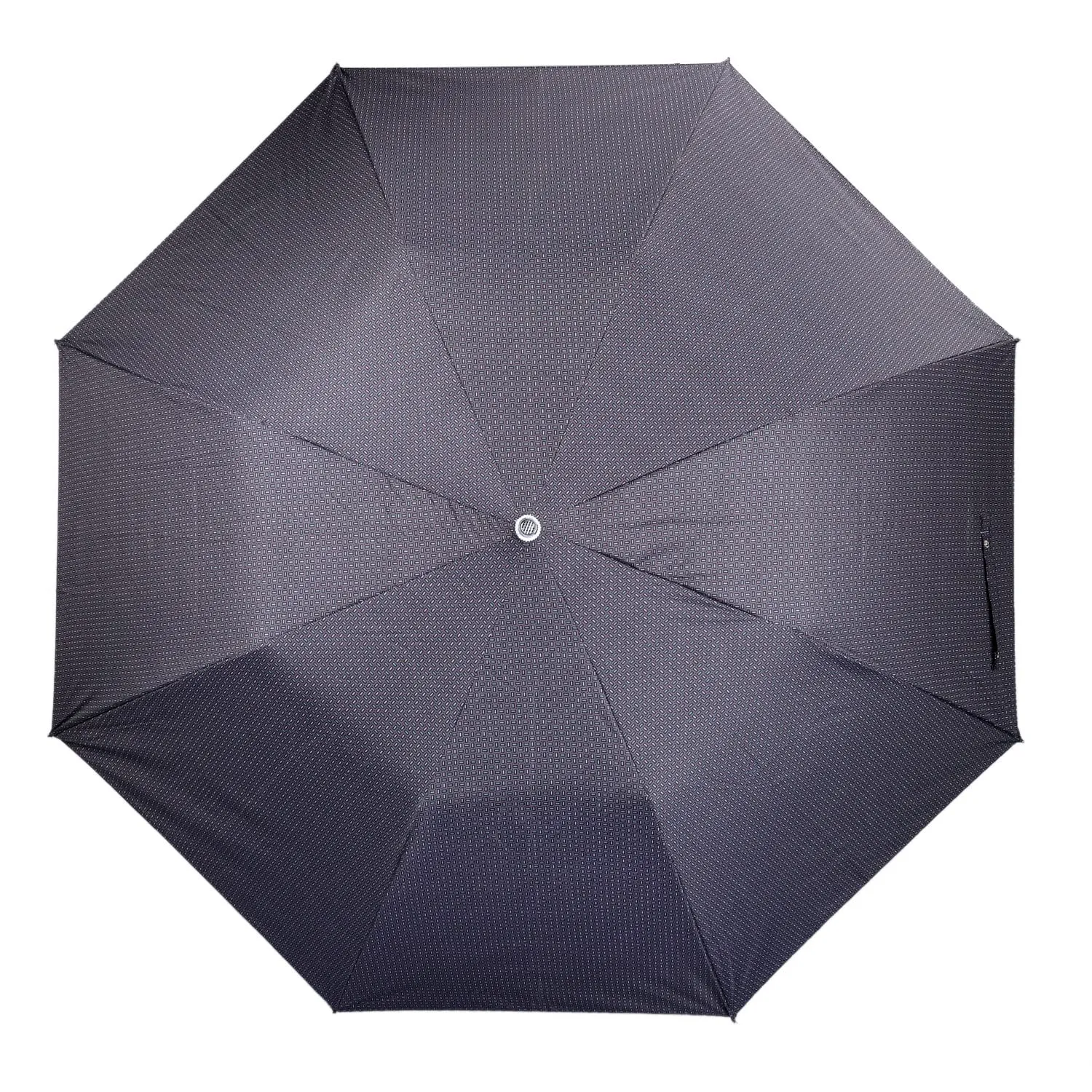 THE CLOWNFISH Umbrella Drizzle Series 2- Fold Auto Open Waterproof Pongee Umbrellas For Men and Women (Slate Grey)