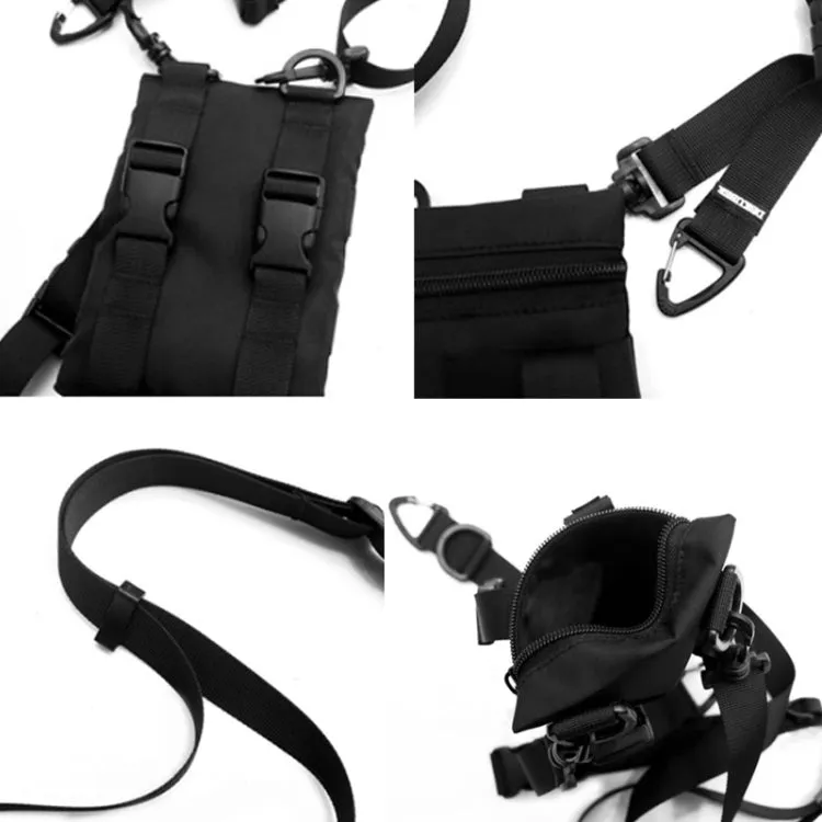 Tooling Messenger Nylon Shoulder Phone Bag Waist Bag, Size: Small