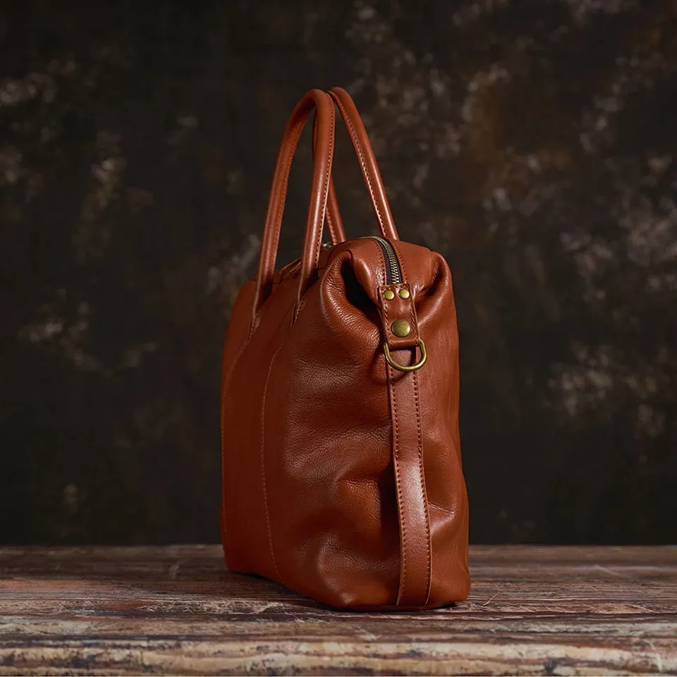 Tough Vegan Leather Business and Leisure Handbags