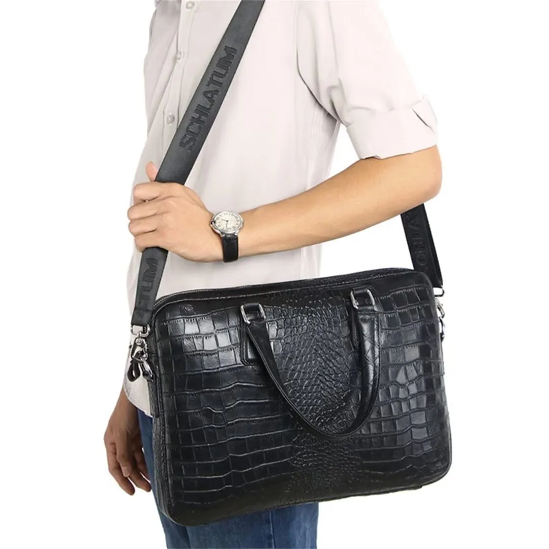 Vanguard Leather Square Tote