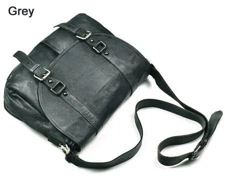 Vintage Genuine Leather Messenger Bag for men