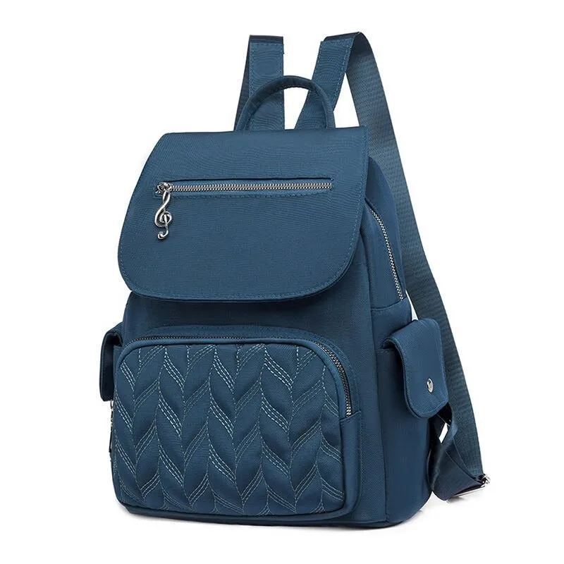 Waterproof Solid Color Fashion Backpacks