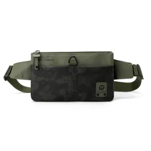 WEPOWER Men Casual Chest Bag Crossbody Bag Waterproof Outdoor Waist Pack(Army Green)