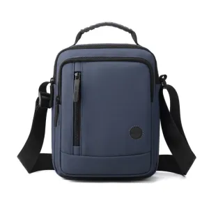 WEPOWER Men Shoulder Casual Holding Messenger Bags, Style: Large Blue