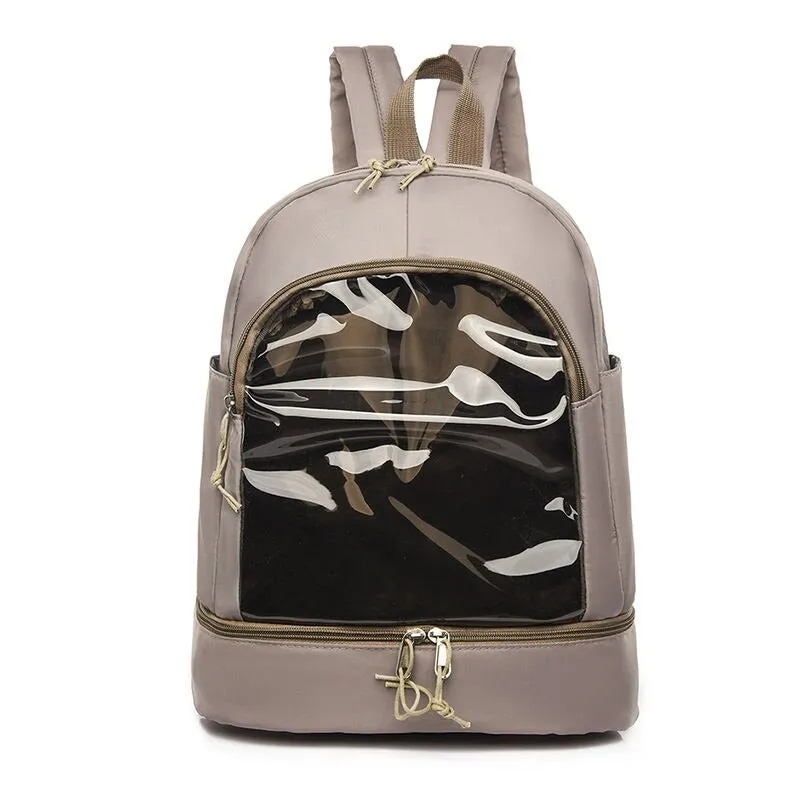 Women's Solid Casual Laptop Backpacks